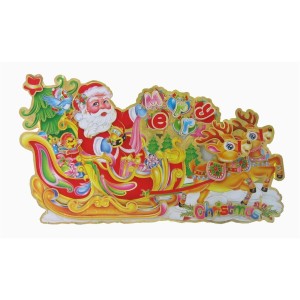 DEKORACJA PAPIEROWA 3-D 50CM