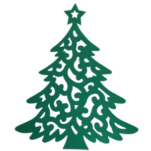 PODKŁADKA FILCOWA CHOINKA