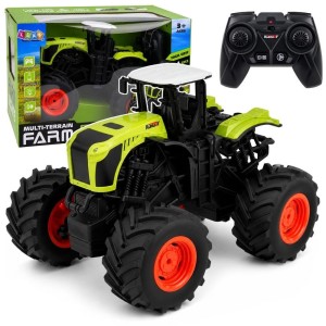 TRAKTOR R/C ŚWIATŁO I DŹWIĘK 1:16, LEANTOYS