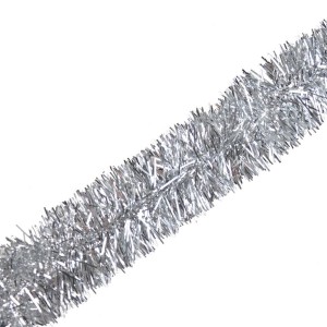 ŁAŃCUCH CHOINKOWY SREBRNY 200CM