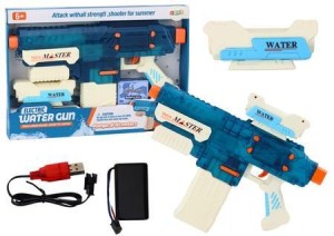 PISTOLET NA WODĘ 500ML NA AKUMULATOR, LEANTOYS