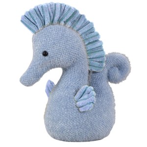 MASKOTKA KONIK WODNY NIEBIESKI 25CM, LEANTOYS