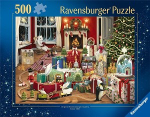 PUZZLE 2D 500 W ŚWIĘTA, RAVENSBURGER