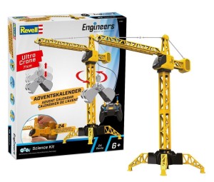 ADVENT CALENDAR REVELL ENGINEERS MEGA CRANE