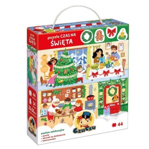 CZUCZU PUZZLE 44 CZAS NA ŚWIĘTA 4+