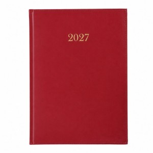 TERMINARZ 2027 TYGODNIOWY A4 DIVAS CZERWONY