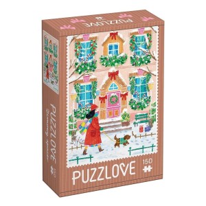 PUZZLOVE 150 ZIMOWY SPACER, BRIGHT JUNIOR MEDIA