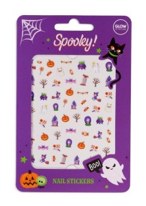 NAKLEJKI NA PAZNOKCIE HALLOWEEN, PUCKATOR