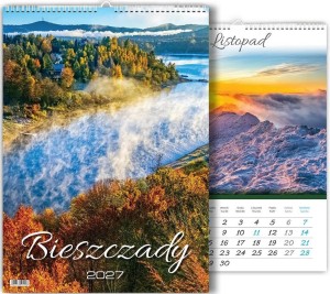 KALENDARZ 2027 WIELOPLANSZOWY BIESZCZADY