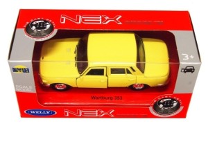 WARTBURG 353 1:34 ŻÓŁTY WELLY, WELLY