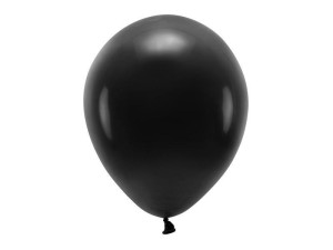 BALONY ECO CZARNE 30CM 10SZT