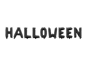 BALON FOLIOWY HALLOWEEN CZARNY 280X46CM