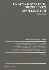 USTAWA O SYSTEMIE UBEZPIECZEŃ SPOŁECZNYCH