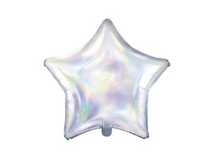 BALON FOLIOWY GWIAZDKA 48CM OPALIZUJĄCY