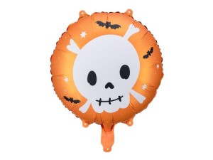 BALON FOLIOWY CZASZKA 45CM