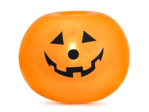 BALONY ŚWIECĄCE DYNIE 25CM 5SZT