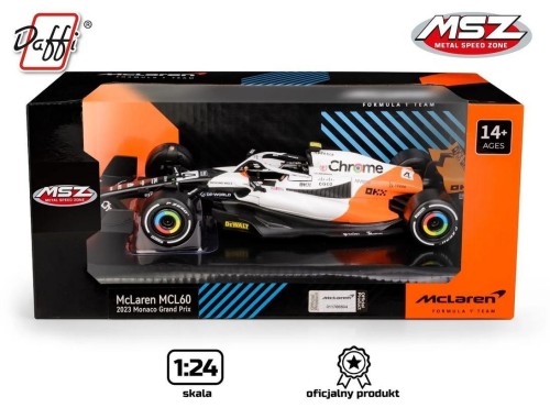 McLaren MCL60 2023 Monaco Grand Prix biały, Daffi