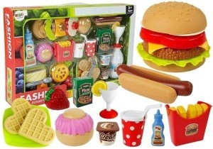 ZESTAW HAMBURGER, LEANTOYS