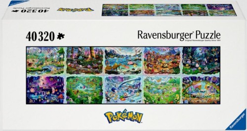 Puzzle 2D 40320 Pokemon, Ravensburger