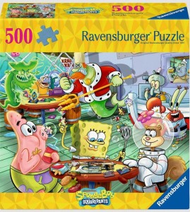 PUZZLE 2D 500 SPONGEBOB, RAVENSBURGER