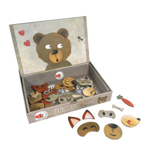 Gra magnetyczna Emocje - ekspresje, Egmont Toys