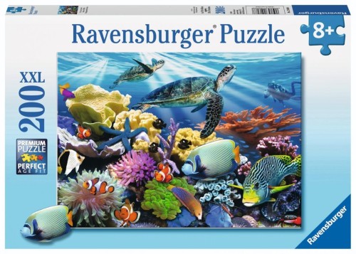 Puzzle 200 Ocean Turtles, Ravensburger