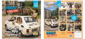 KALENDARZ 2027 ŚCIENNY CLASSIC KIEDYŚ TO BYŁO