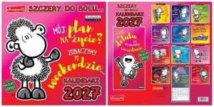 KALENDARZ 2027 ŚCIENNY CLASSIC Q SHEEP SZCZERY