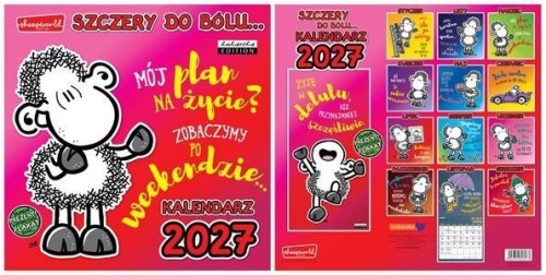 Kalendarz 2027 ścienny Classic Q Sheep Szczery