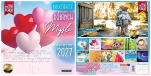 KALENDARZ 2027 ŚCIENNY CLASSIC Q DOBRYCH MYŚLI