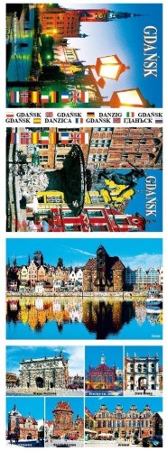 Gdańsk - składanka pocztówki