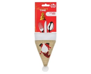 ETUI NA SZTUĆCE Z JUTY SKRZAT 8X11CM