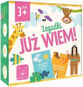 JUŻ WIEM 3+ ZAGADKI, KANGUR