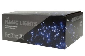 MAGICZNY SZNUR 1000 LED 8 TRYB IP44 8000K 50M 31V