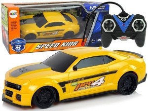 AUTO SPORTOWE 1:24 ZDALNIE STEROWANE ŻÓŁTE