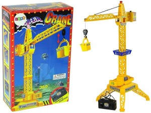 DŹWIG ZDALNIE STEROWANY 60CM, LEANTOYS