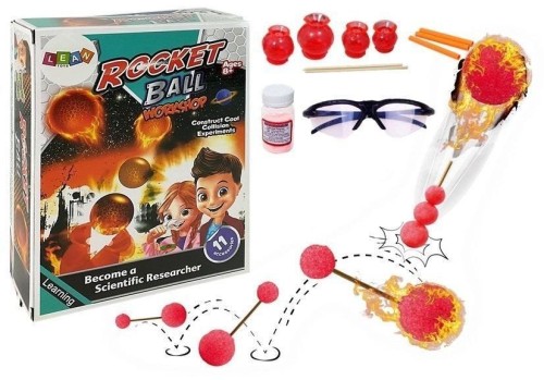 Zestaw Edukacyjny Chemiczne Kulki, Leantoys