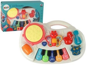 PIANINKO EDUKACYJNE MOTYLKI, LEANTOYS