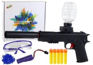 ELEKTRYCZNY PISTOLET NA KULKI WODNE OKULARY