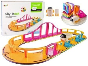 KLOCKI MAGNETYCZNE PODNIEBNY TOR 61EL, LEANTOYS