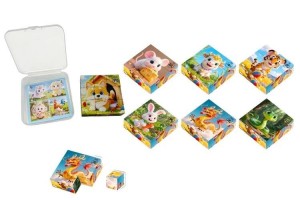 UKŁADANKA MAGNETYCZNA ZWIERZĘTA, CABO-TOYS