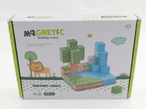 KLOCKI MAGNETYCZNE KOSTKI 3D 47EL, MADEJ