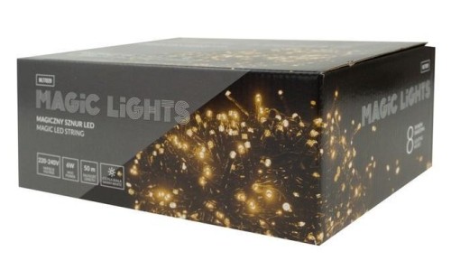 Magiczny sznur 1000 led 8 tryb IP44 2700K 50m 31V