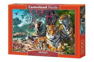 PUZZLE 3000 TIGER SANCTUARY, CASTORLAND