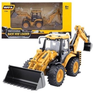 KOPARKO ŁADOWARKA TELESKOPOWA ŻÓŁTA 1:50, LEANTOYS
