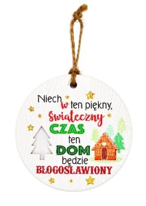 ZAWIESZKA CERAMICZNA BOŻE NARODZENIE