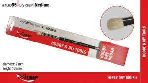 PĘDZEL DRY BRUSH - MEDIUM