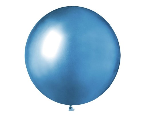 Balony Gemar shiny niebieskie 48cm 25szt