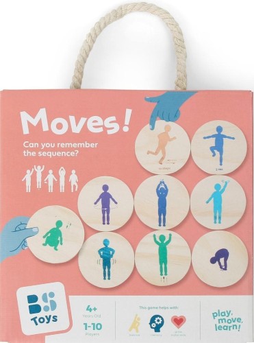Naśladuj ruchy zręcznościowe Moves, BS Toys