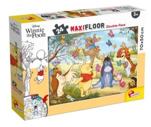 PUZZLE PODŁOGOWE DWUSTRONNE MAXI 24 KUBUŚ PUCHATEK